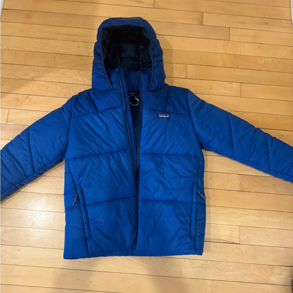 Patagonia Kids Puffer Jacket in Vibrant Blue